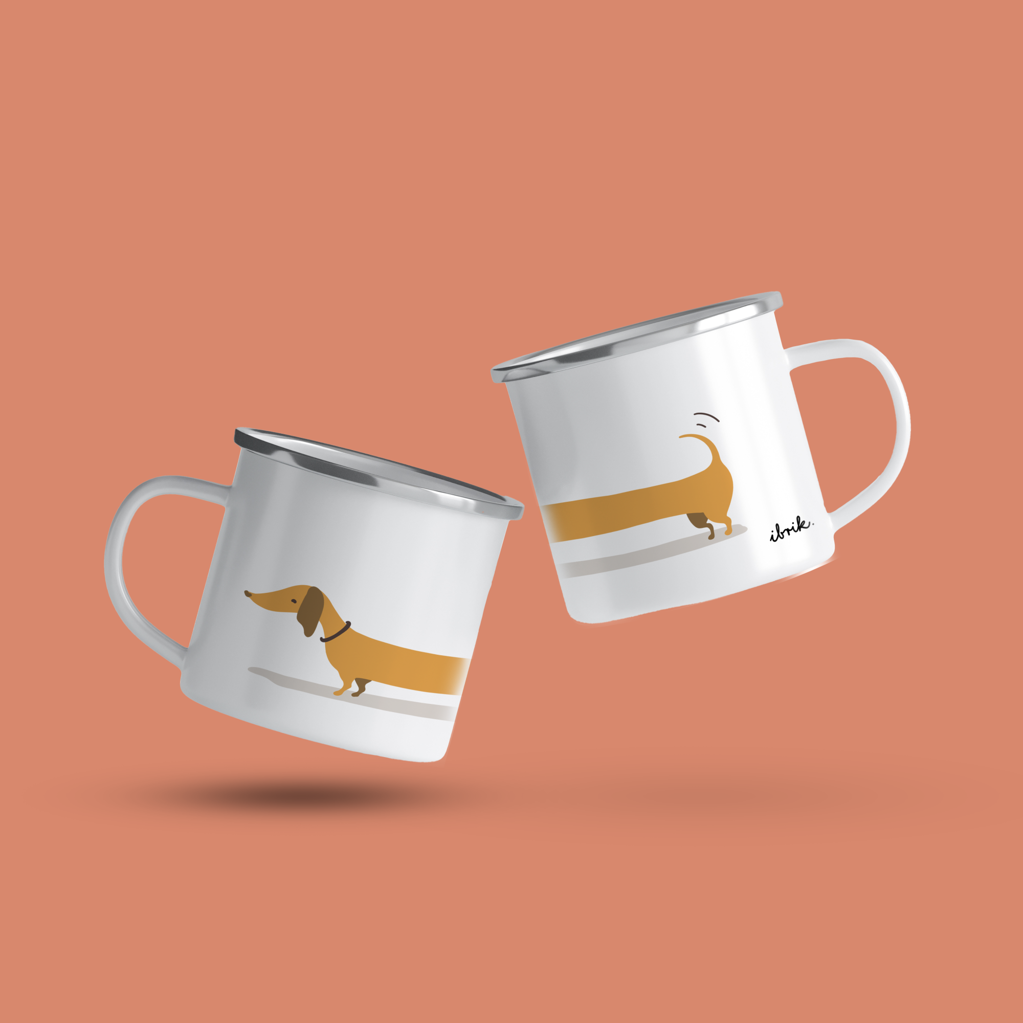 cana emailata dachshund