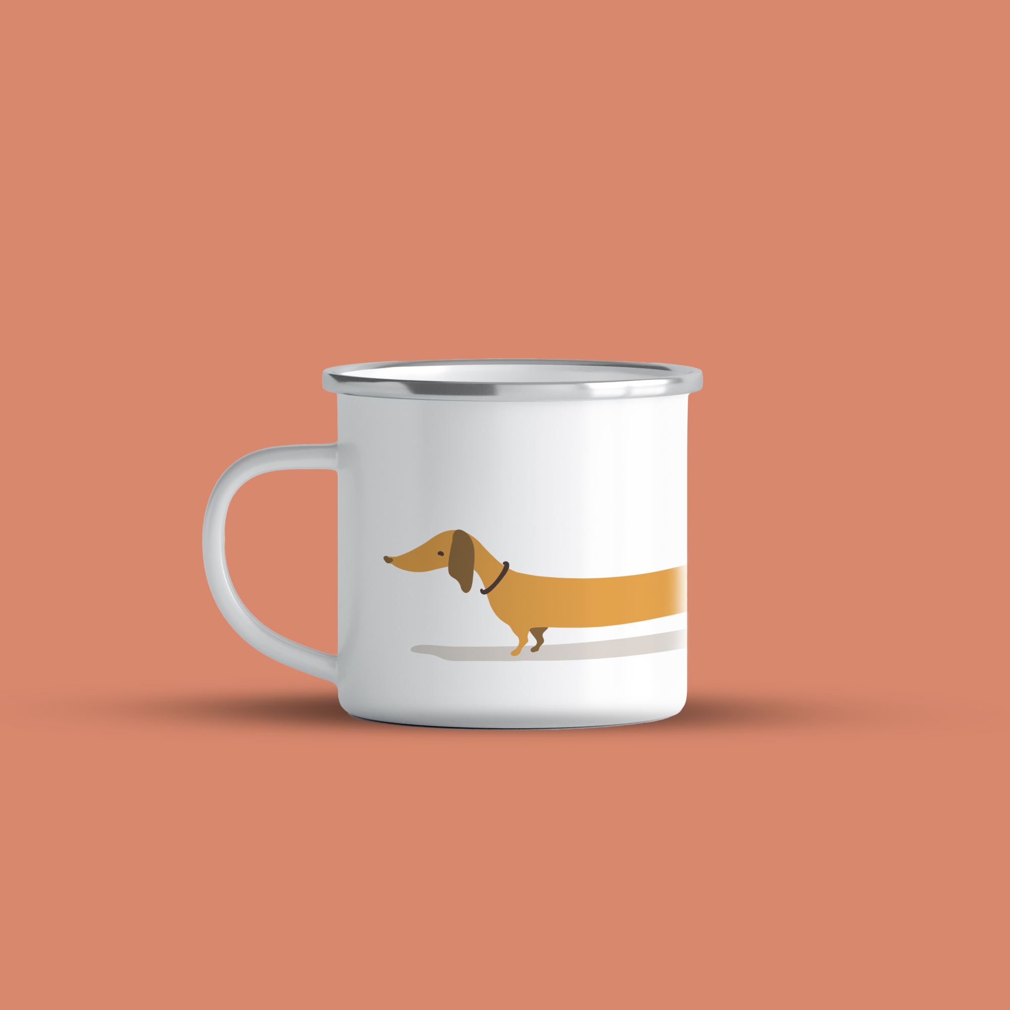 cana emailata dachshund