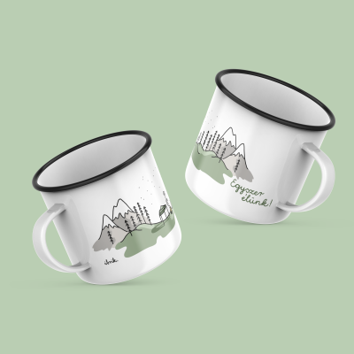 Cana emailata ibrik Kiralyko