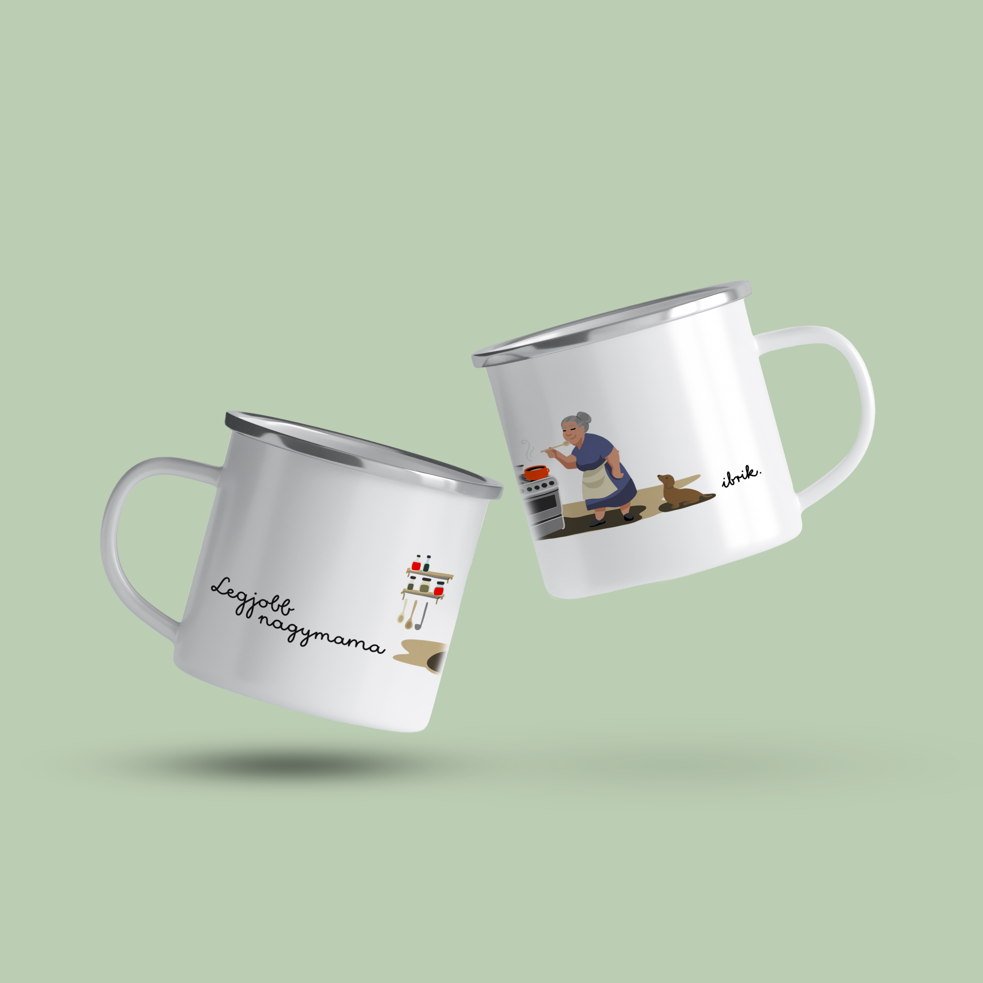 cana emailata nagymama konyhaja