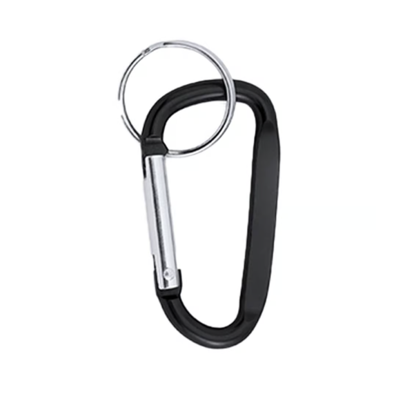 Carabină breloc din aluminiu – negru