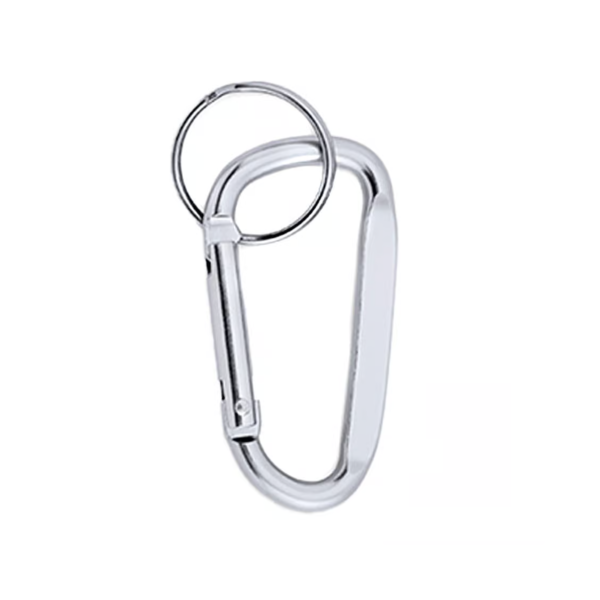 Carabină breloc din aluminiu – silver