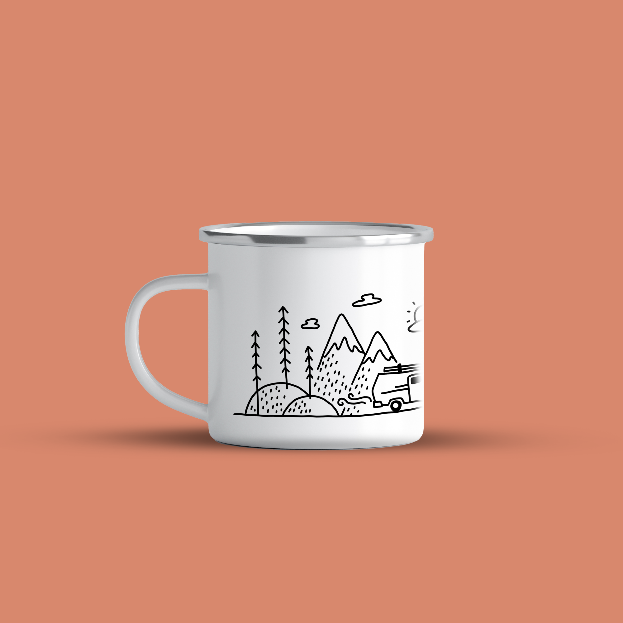 cana emailata van kave bw