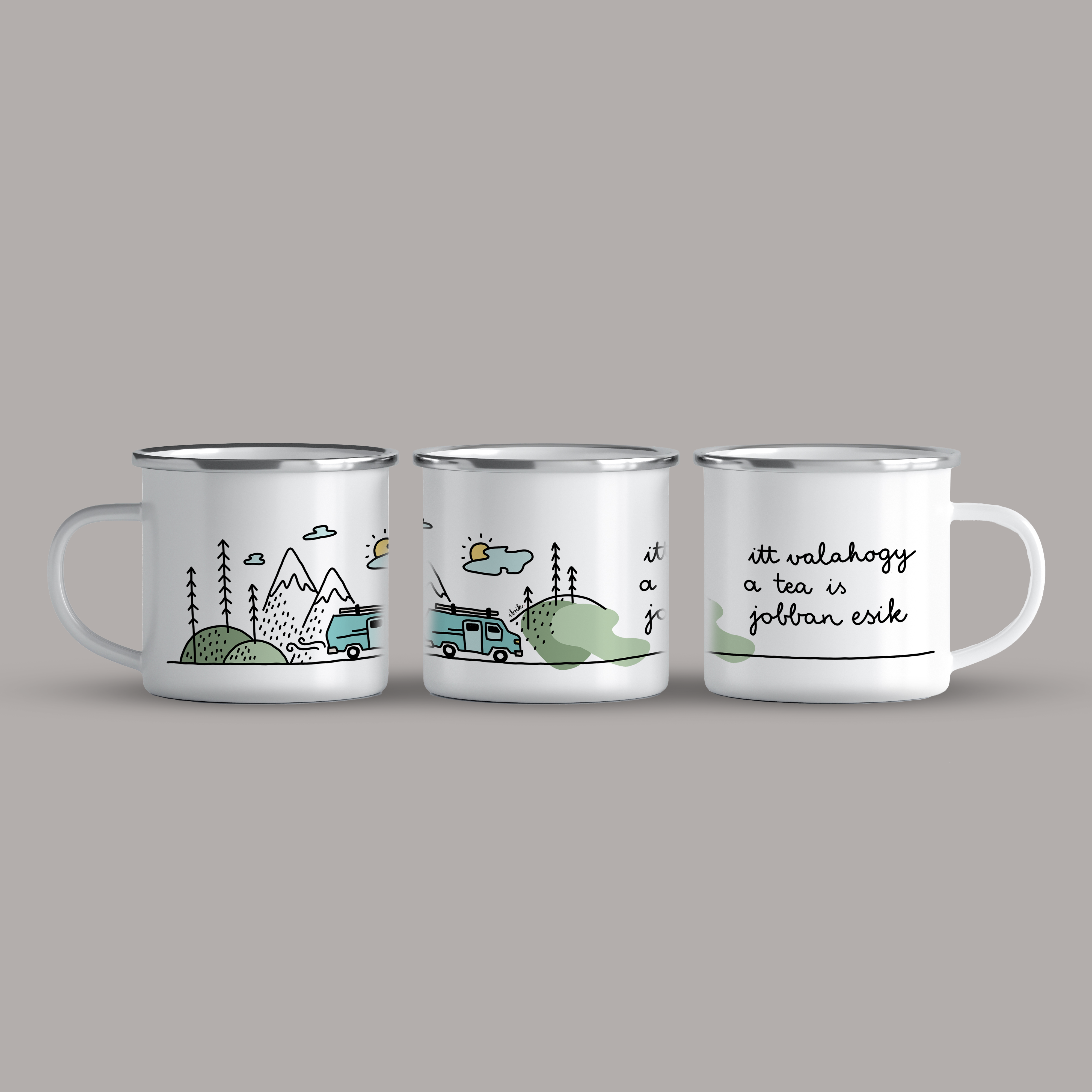 cana emailata van tea