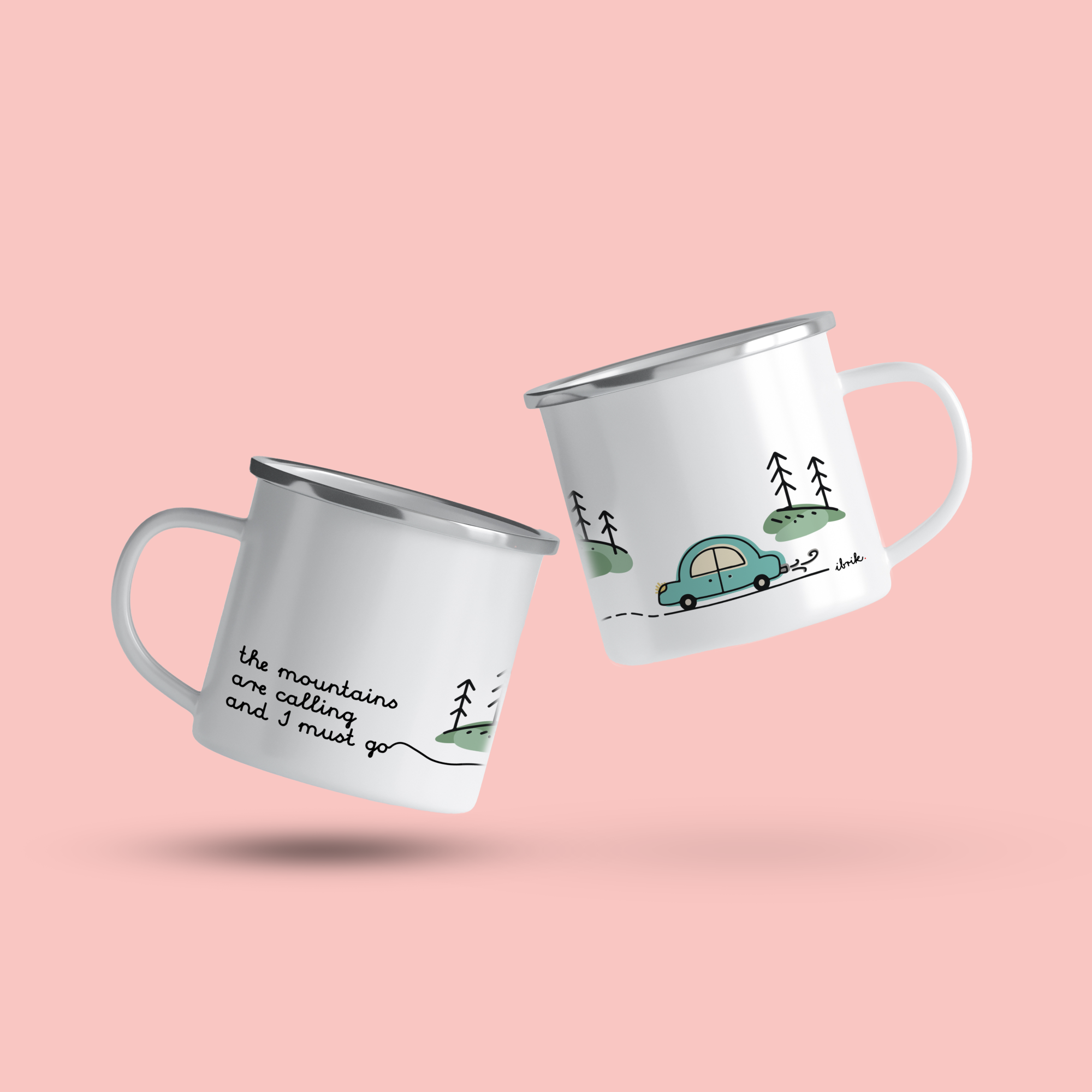 cana emailata blue car in mountains