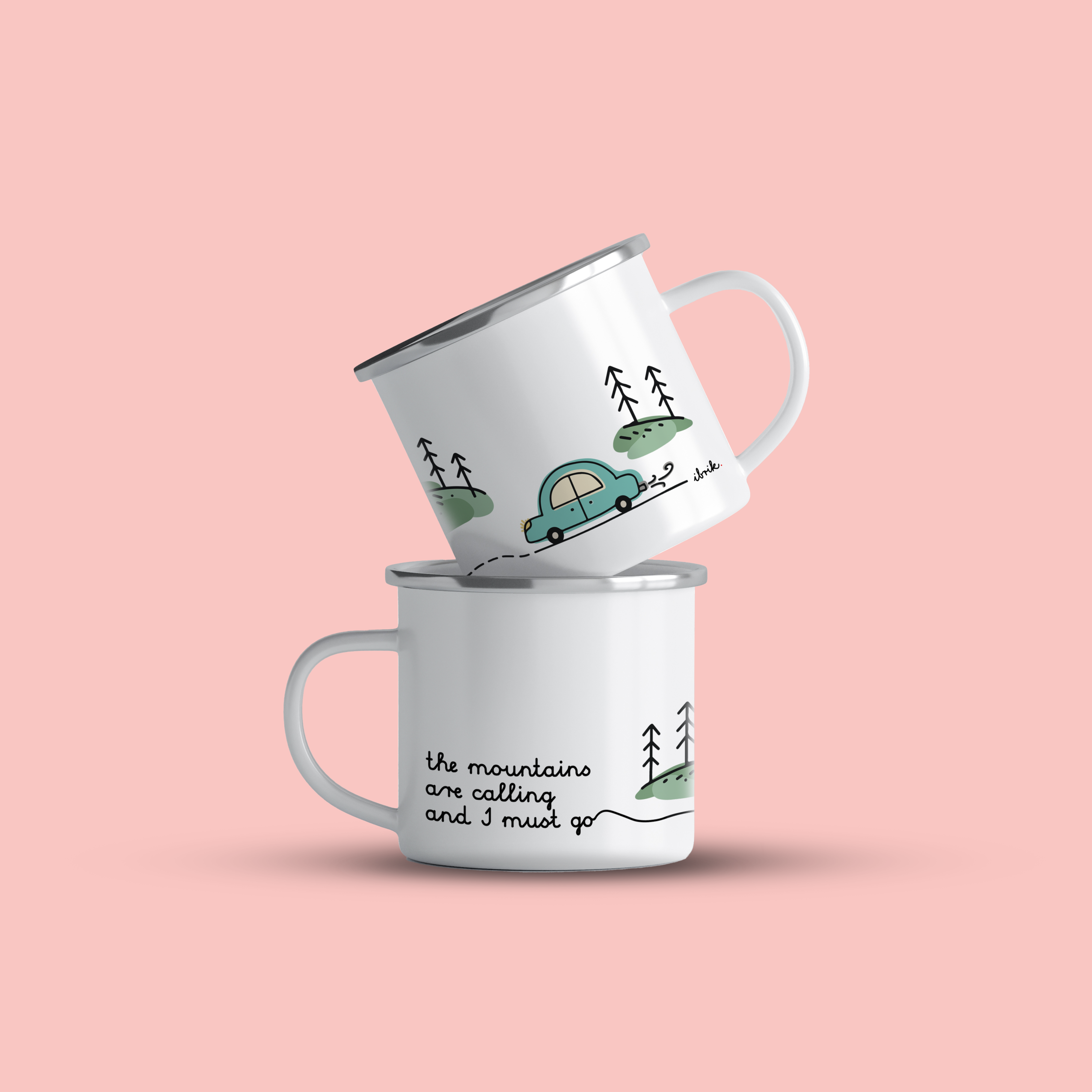 cana emailata blue car in mountains