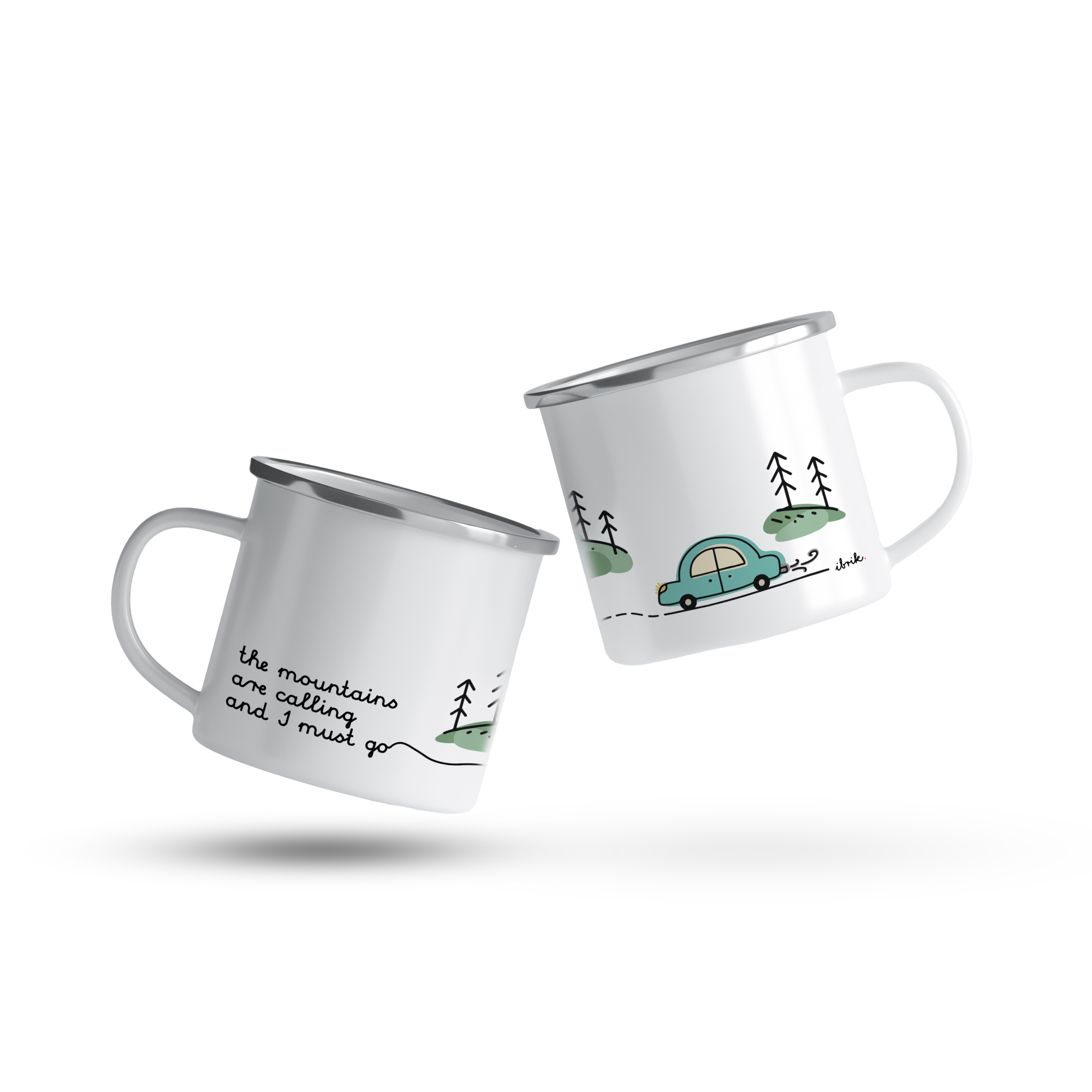 cana emailata blue car in mountains