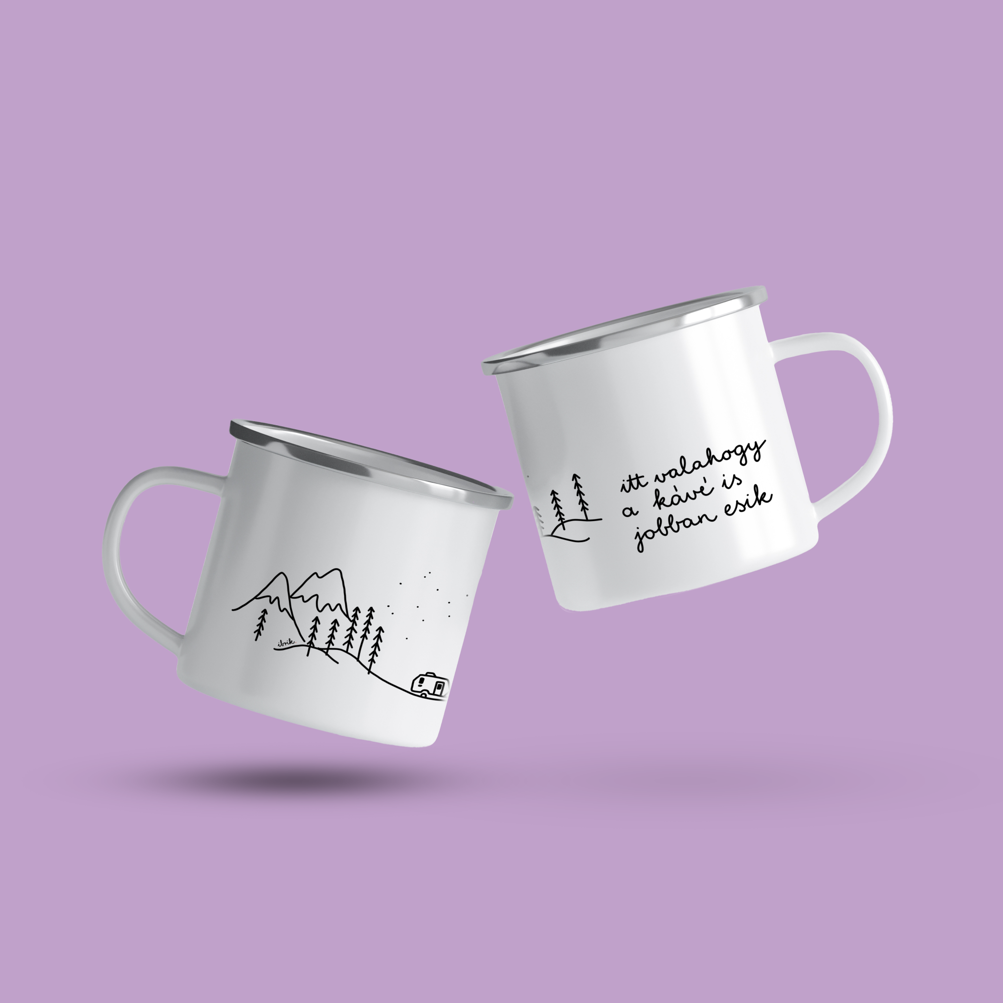 cana emailata campfire kave bw