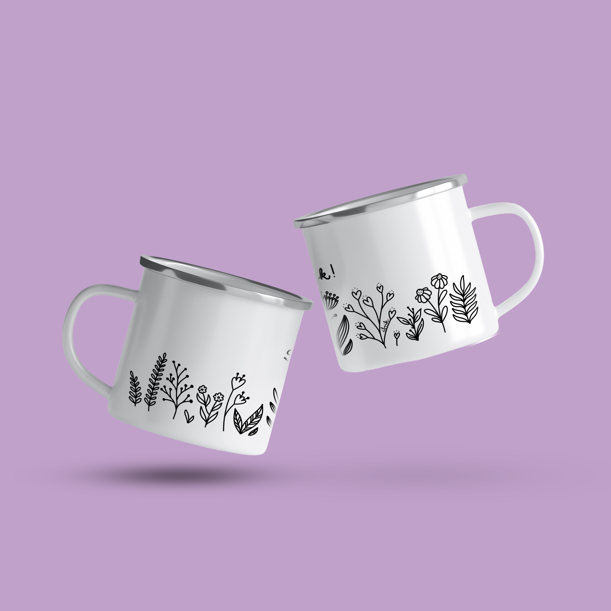 cana emailata flowers bw szeretlek