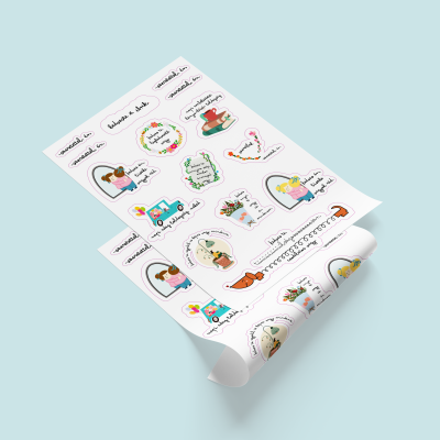 stickere personalizate kedveste ibrik