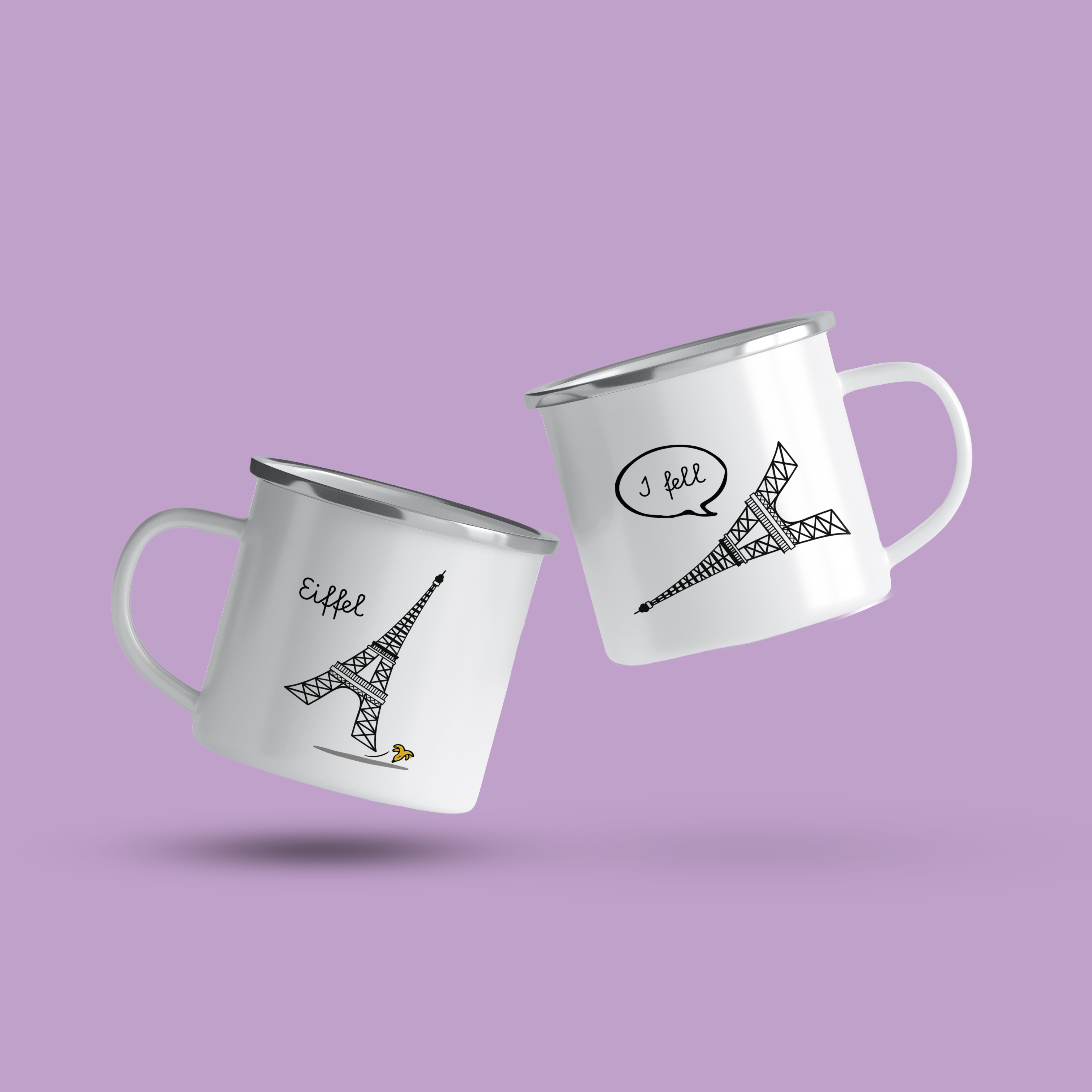 cana emailata i fell tower eiffel