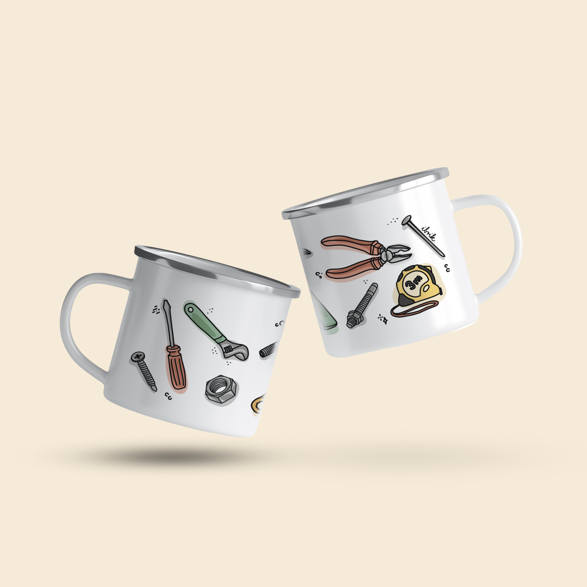 cana emailata hand tools