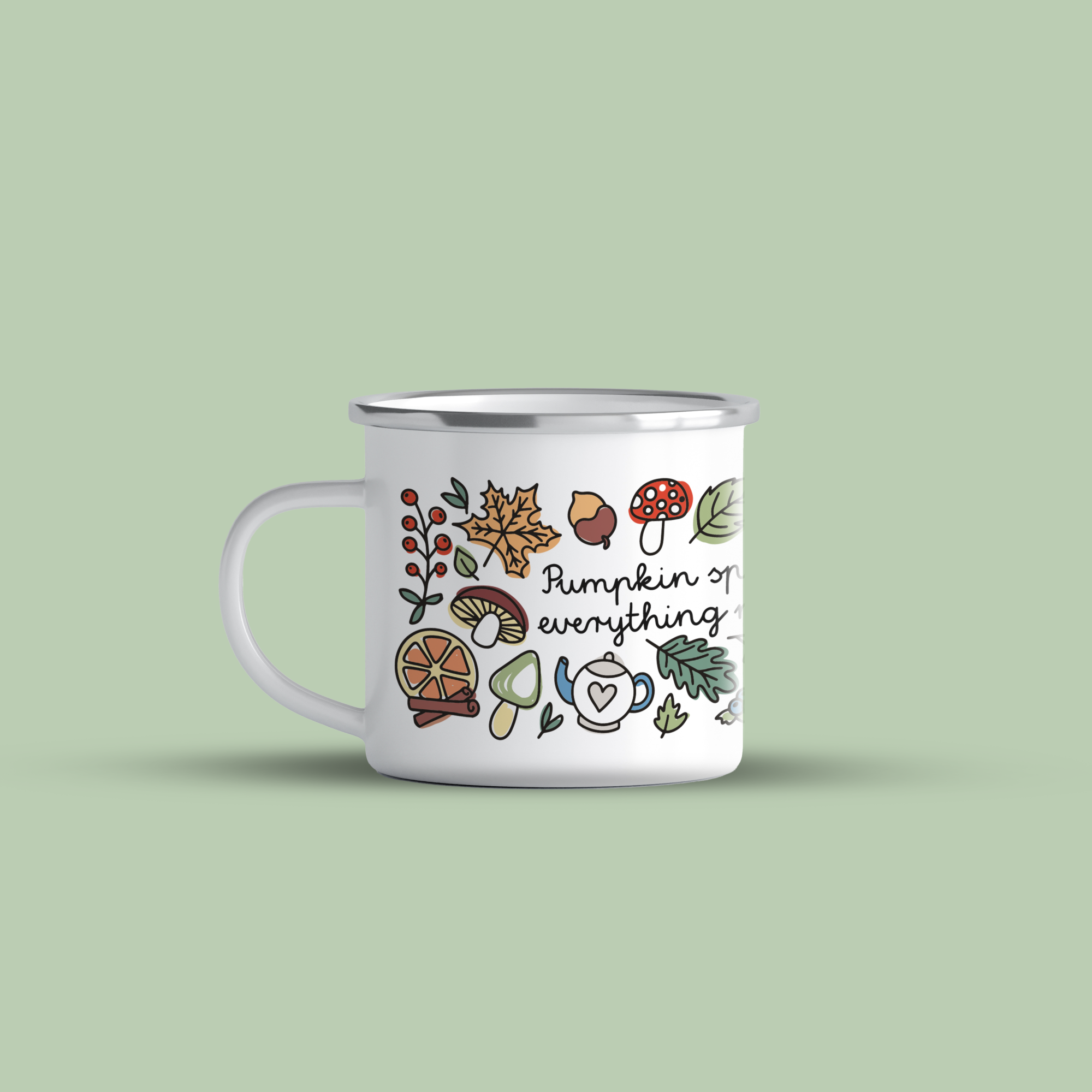 cana emailata pumpkin spice