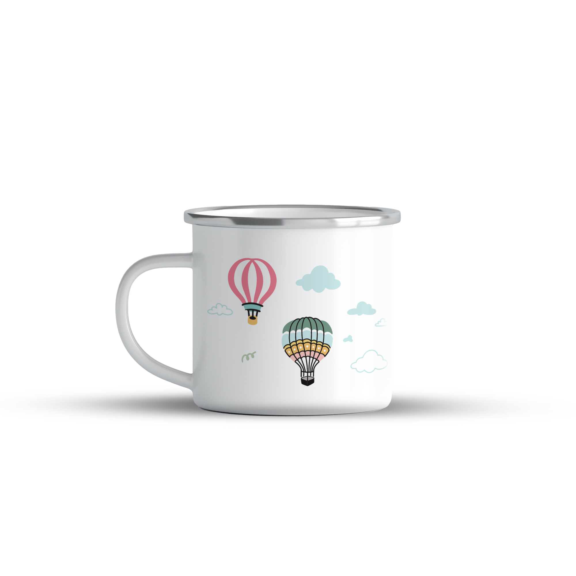 cana emailata hot air balloon