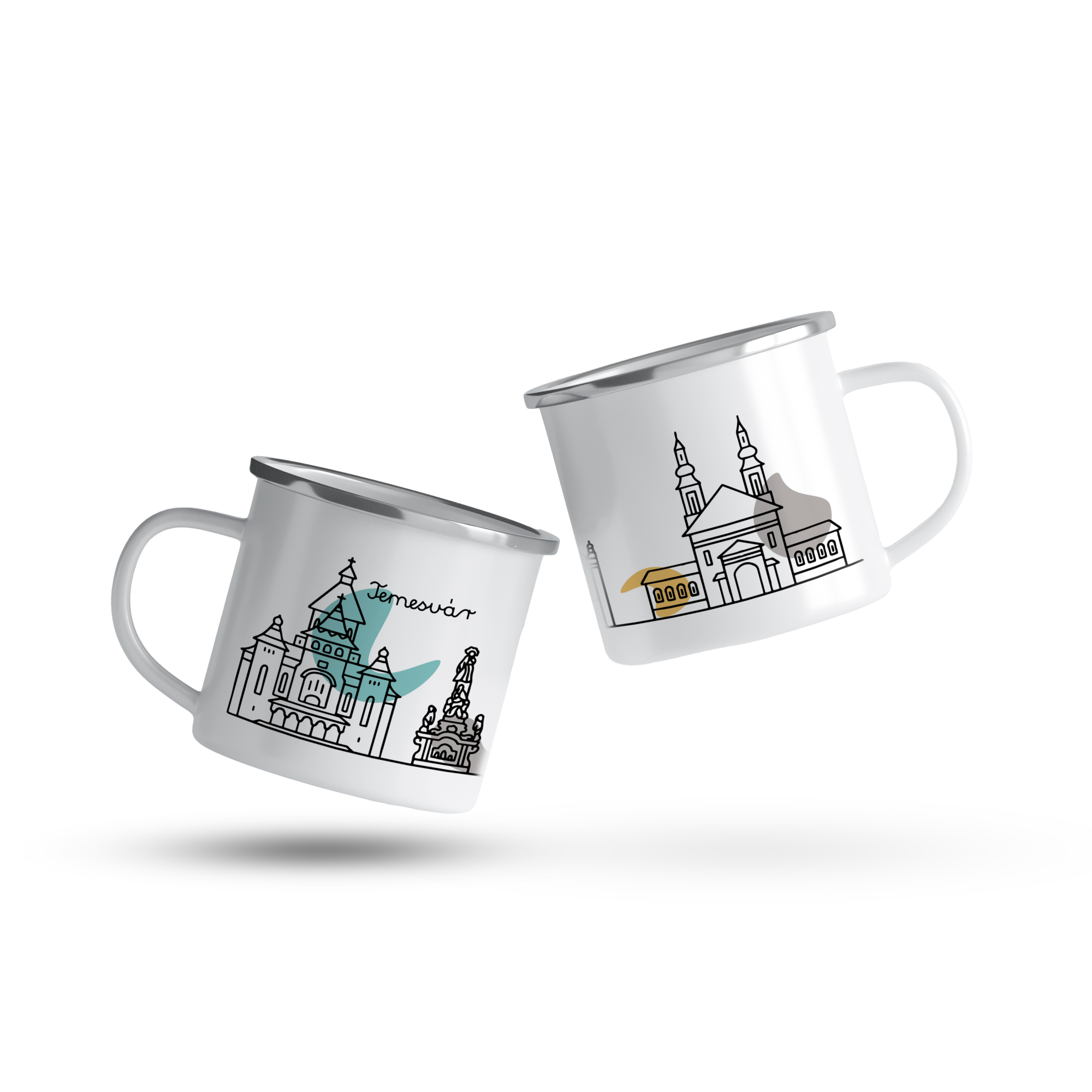 cana emailata temesvar timisoara blue