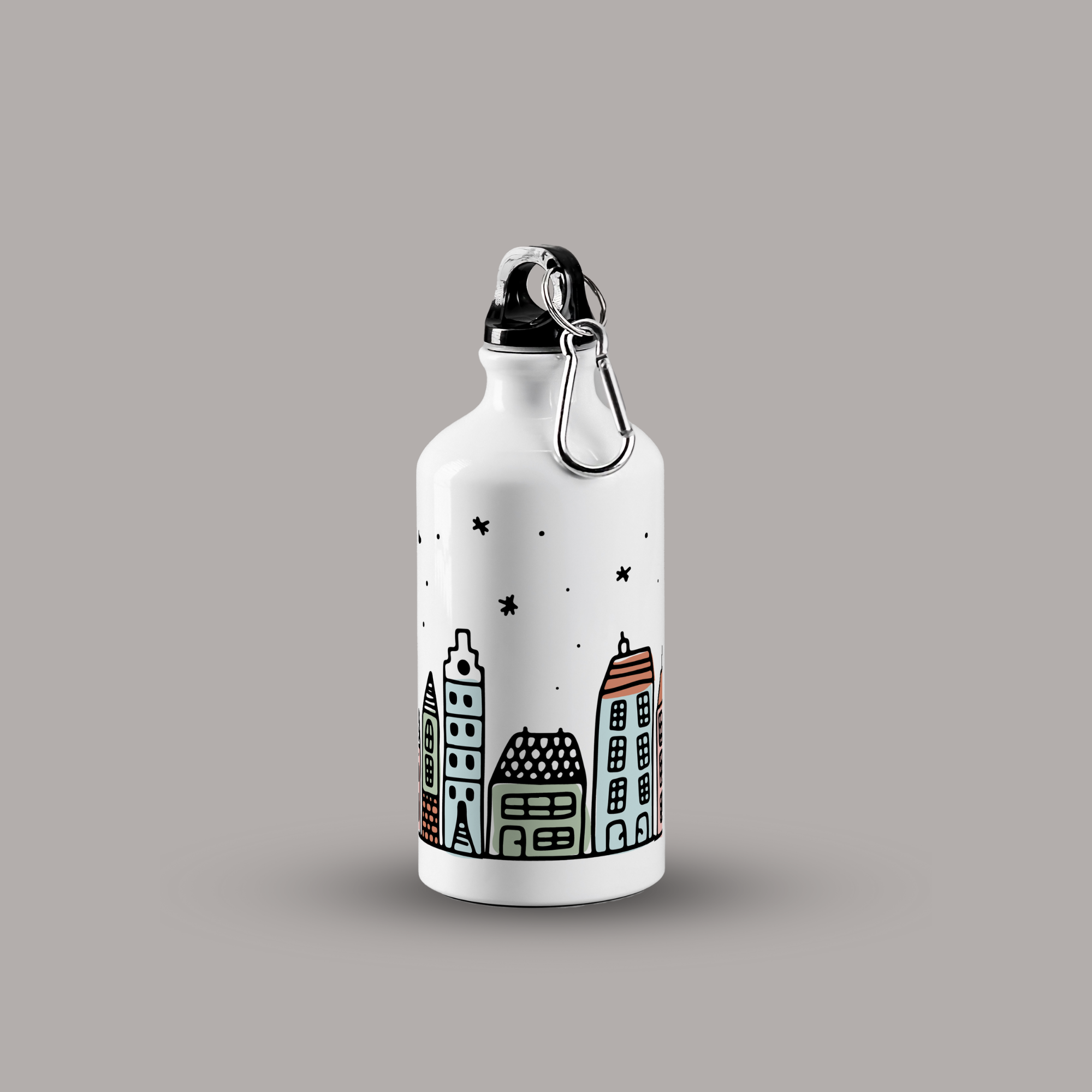 sticla de apa din aluminiu ibrik christmas town