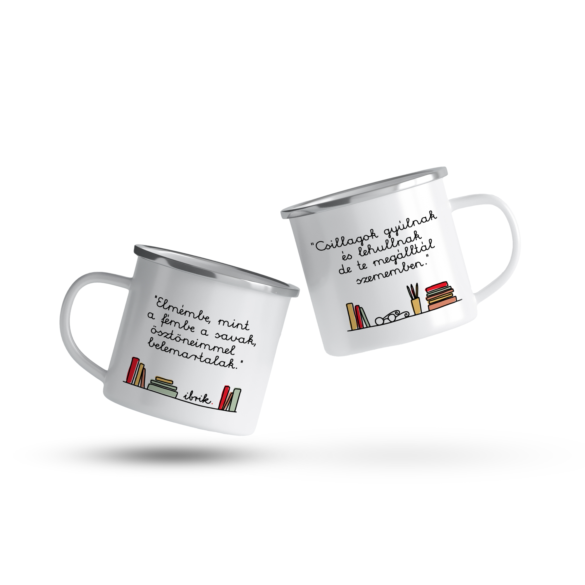 cana emailata konyvespolc