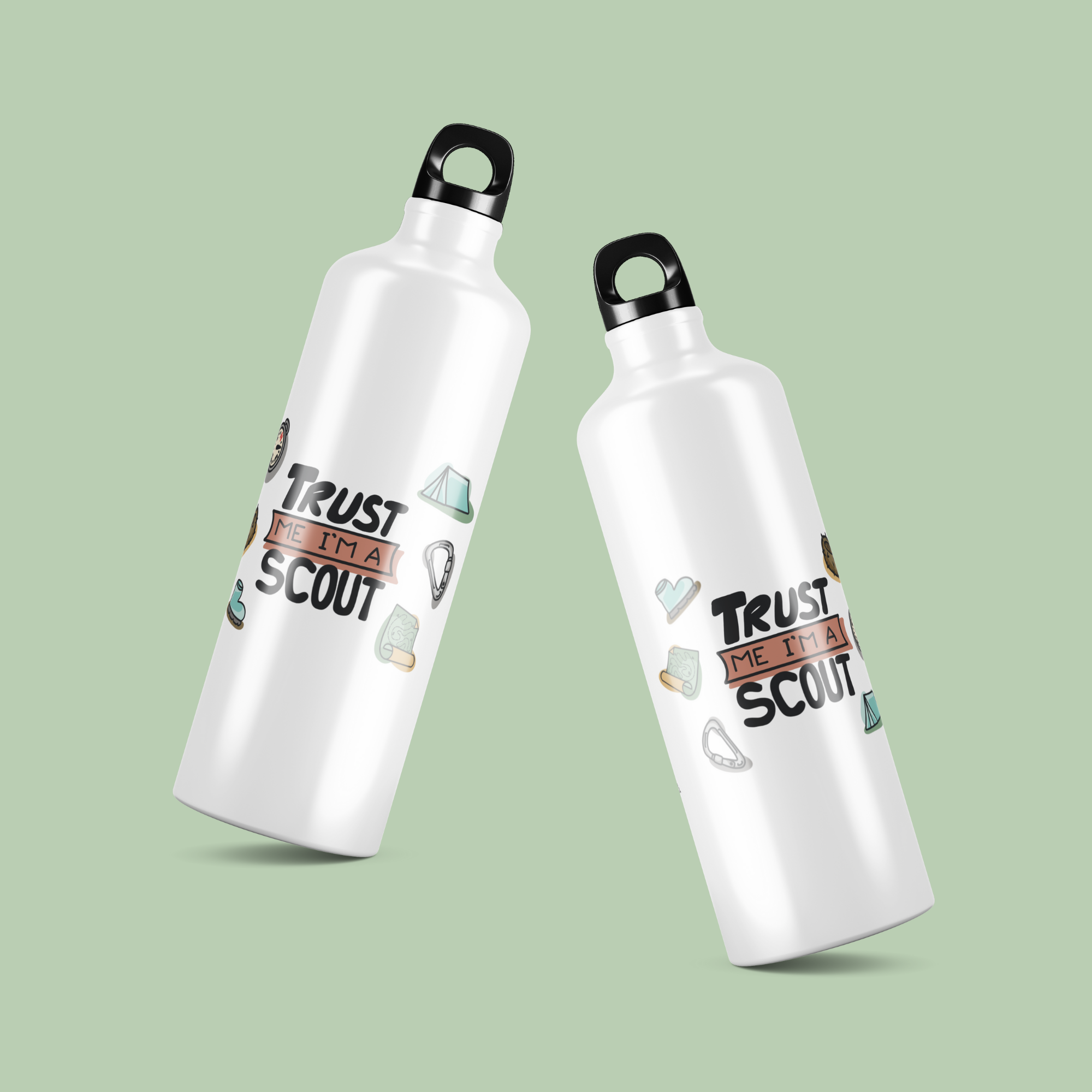 sticla de apa din aluminiu ibrik trust me im a scout