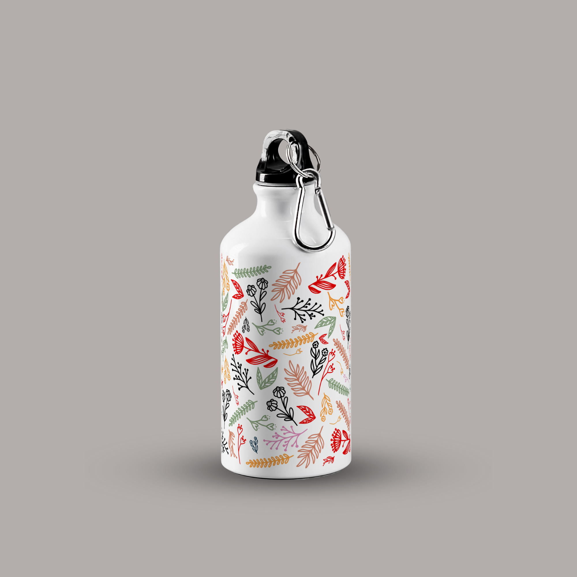 sticla de apa din aluminiu ibrik bloom red