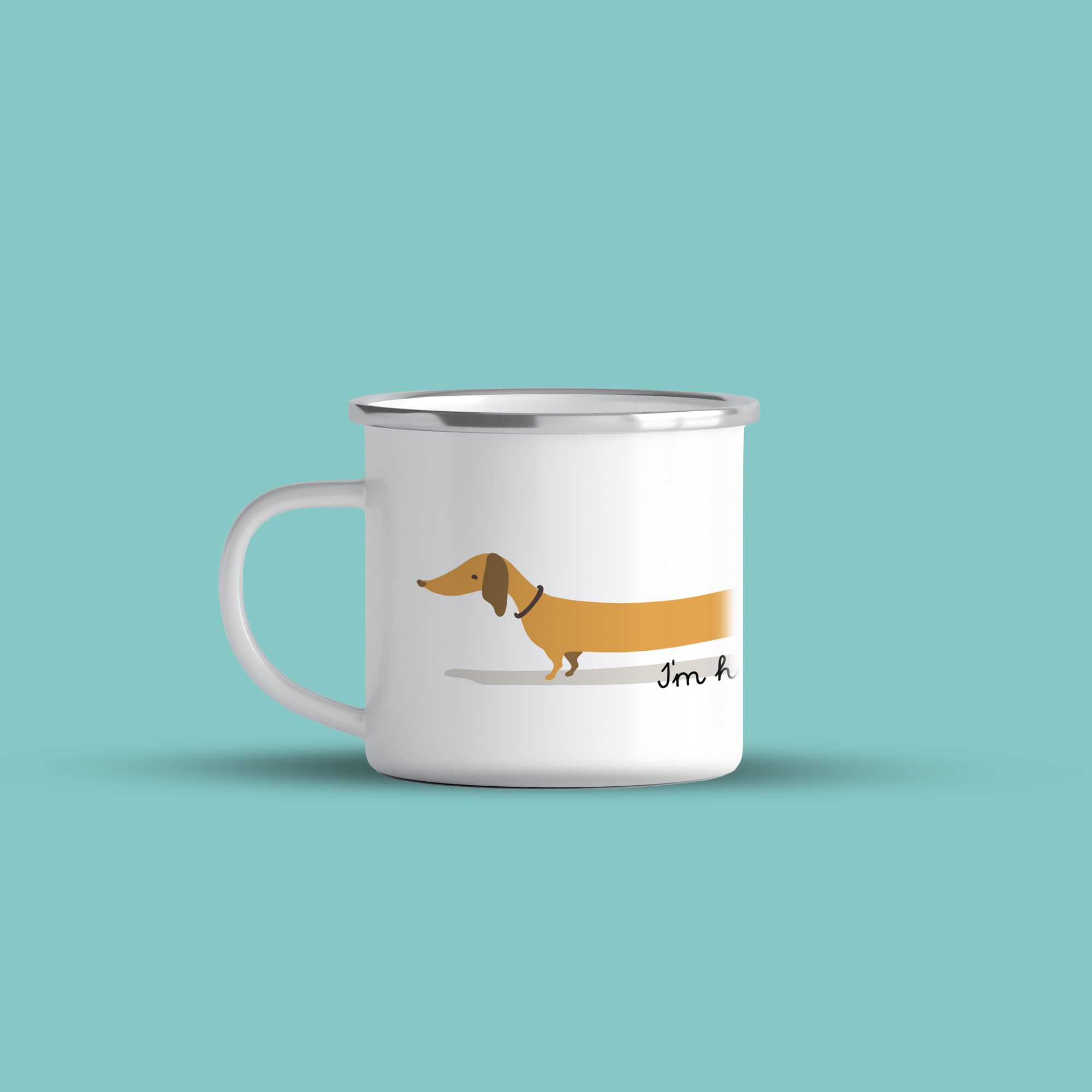 cana emailata looong day dachshund