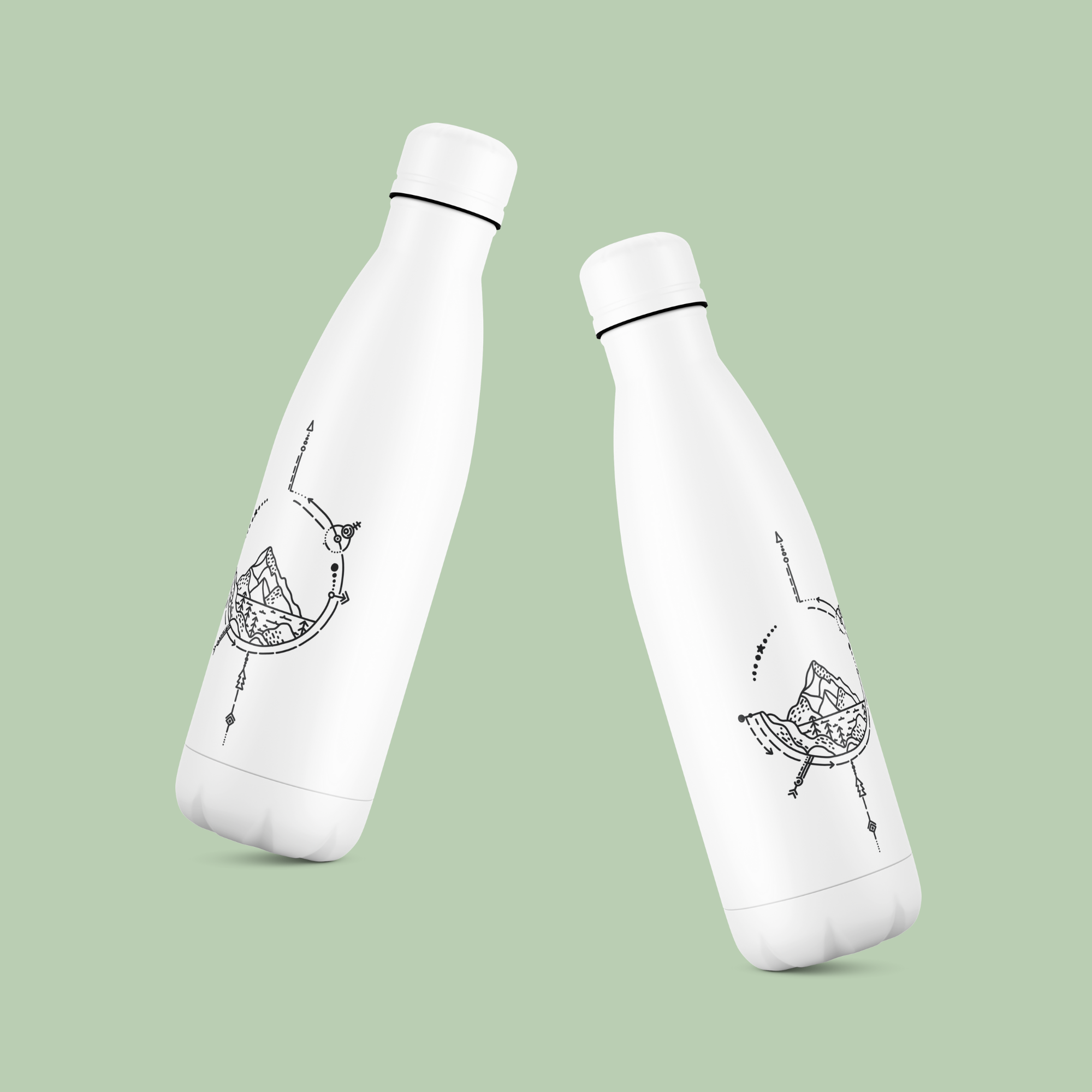 sticla din otel inoxidabil ibrik mountain bw sticla din otel inoxidabil ibrik mountain bw