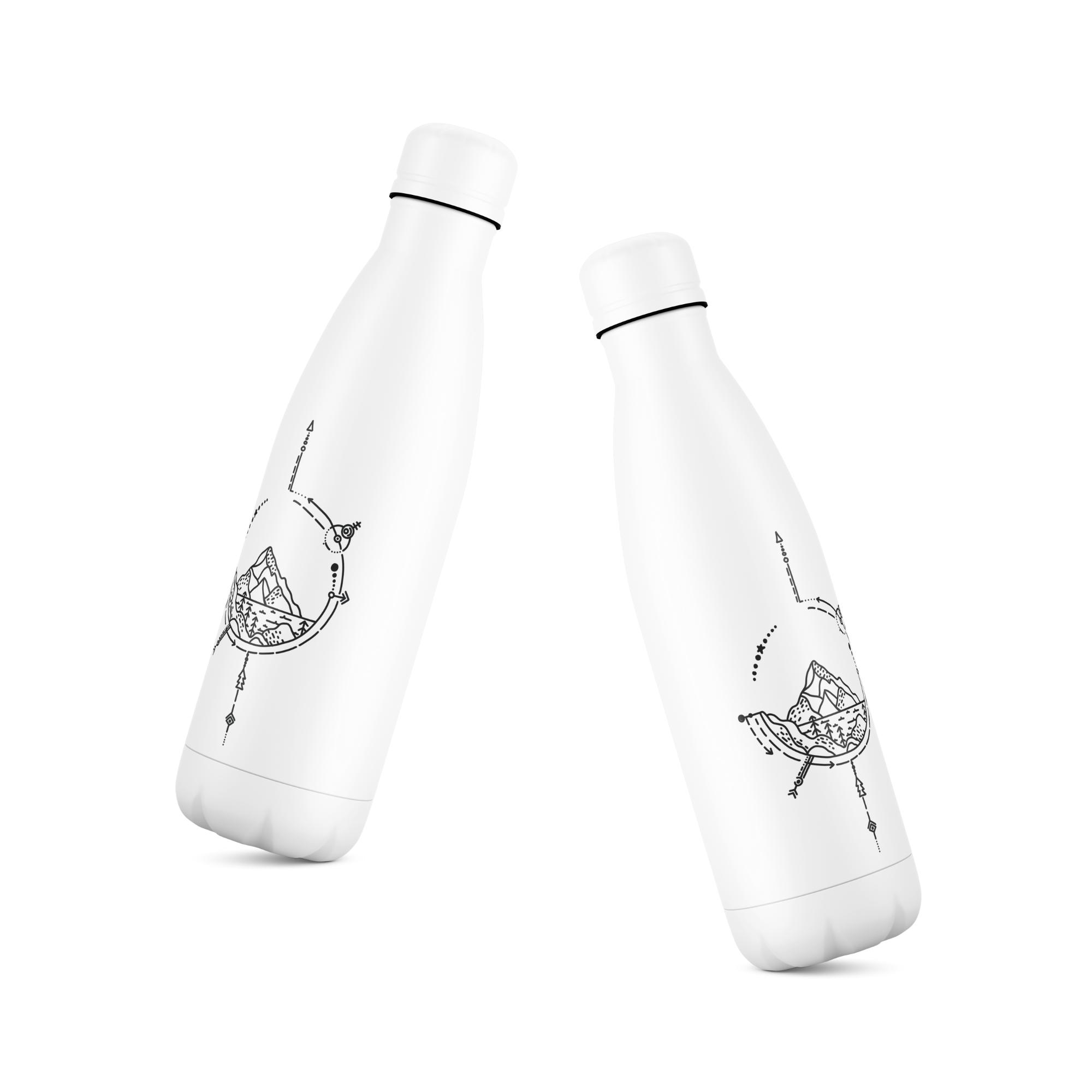 sticla din otel inoxidabil ibrik mountain bw sticla din otel inoxidabil ibrik mountain bw