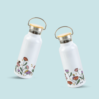 bidon din otel inoxidabil ibrik spring pixies