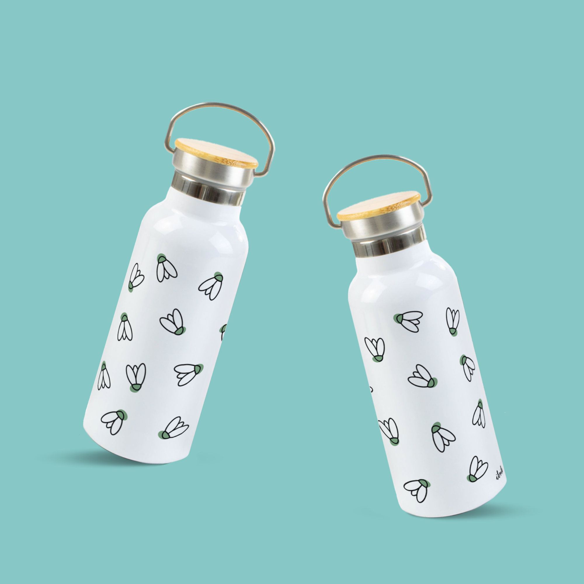 bidon din otel inoxidabil ibrik snowdrops bidon din otel inoxidabil ibrik snowdrops