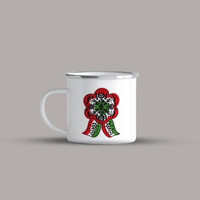 cana emailata kokarda