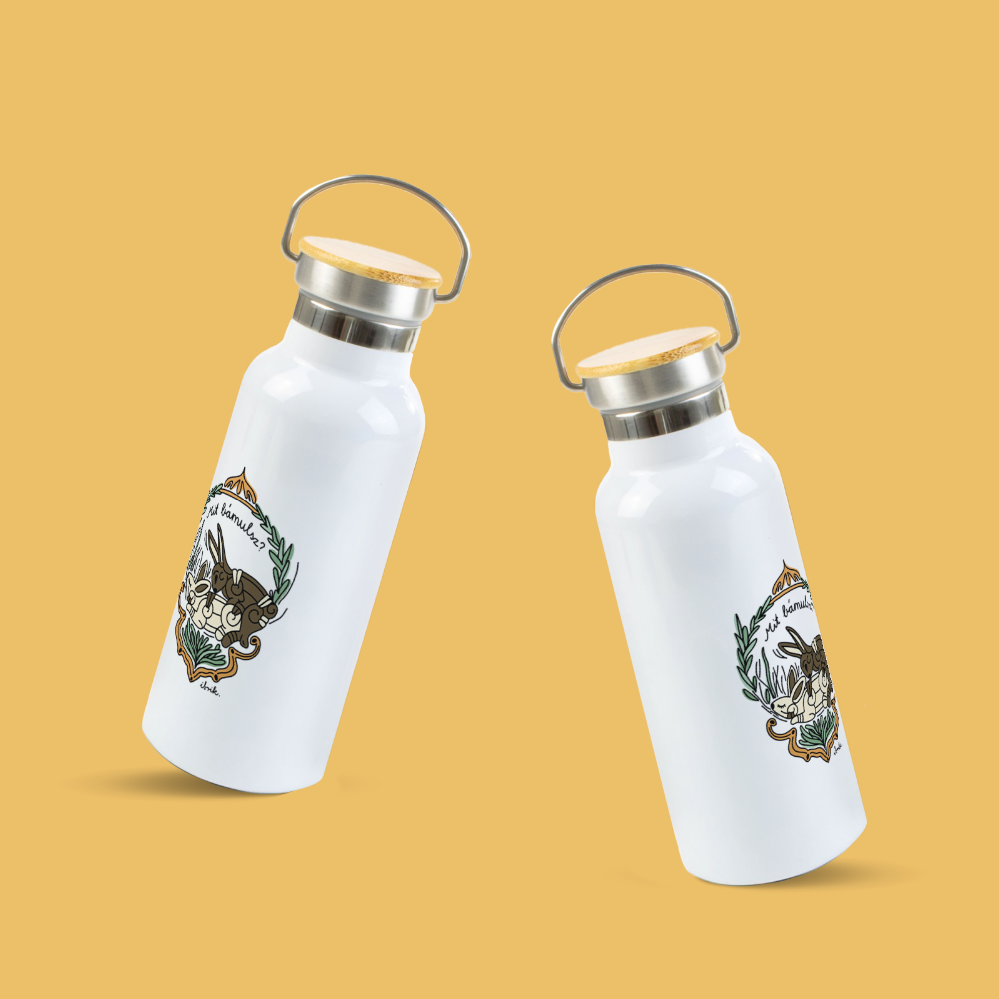 sticla din otel inoxidabil ibrik mit bamulsz sticla din otel inoxidabil ibrik mit bamulsz