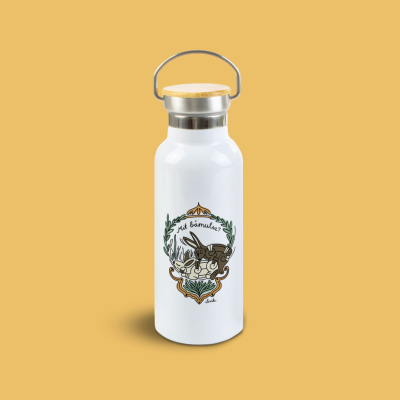 sticla din otel inoxidabil ibrik mit bamulsz