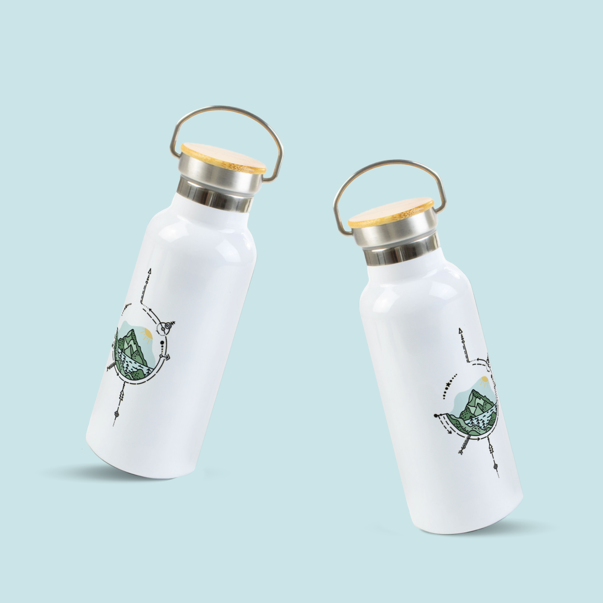 sticla din otel inoxidabil ibrik mountains sticla din otel inoxidabil ibrik mountains