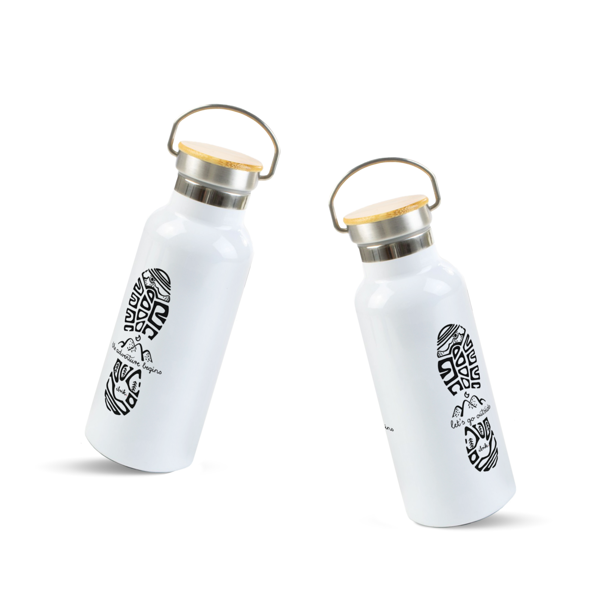 sticla din otel inoxidabil ibrik footprint