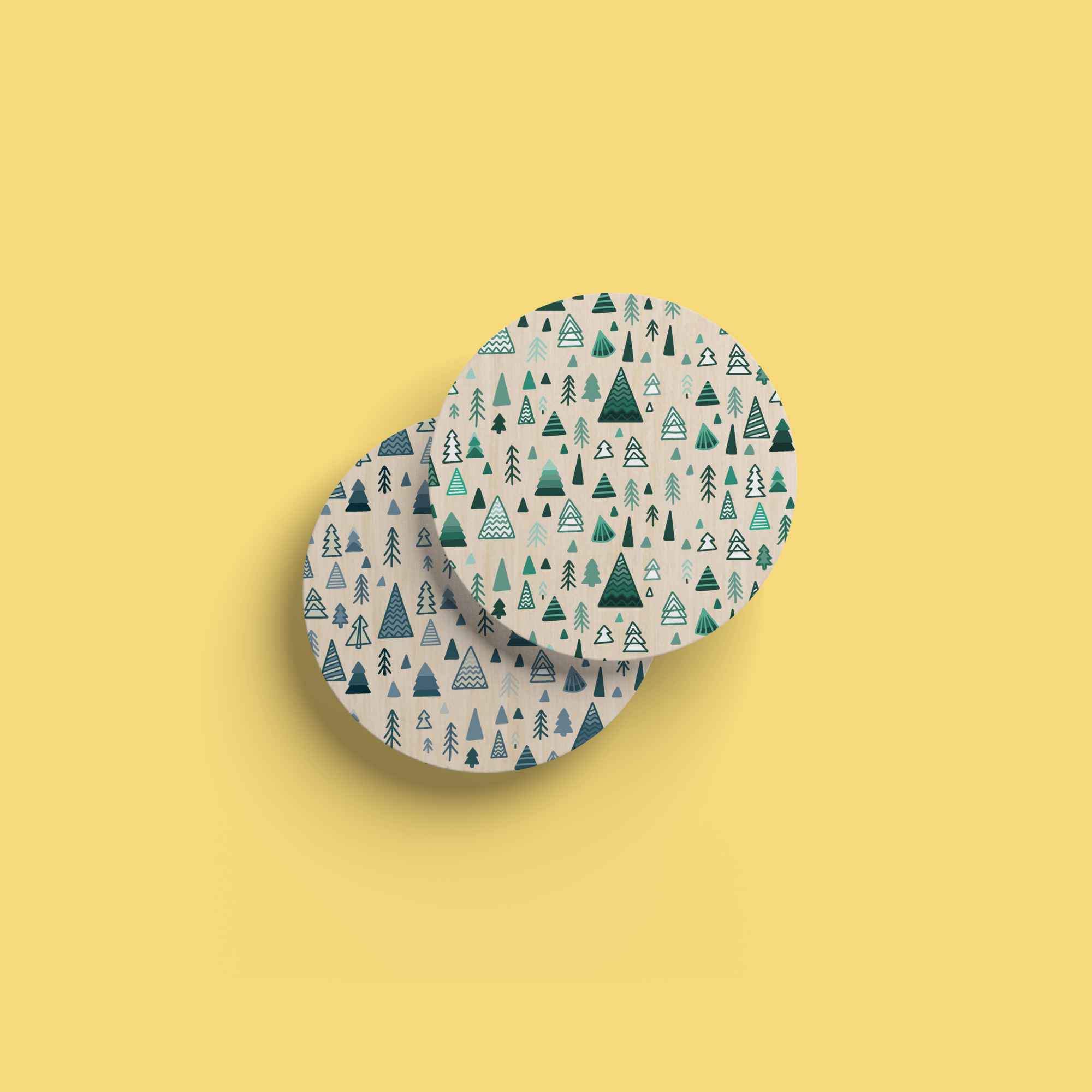 27 coaster ibrik forest