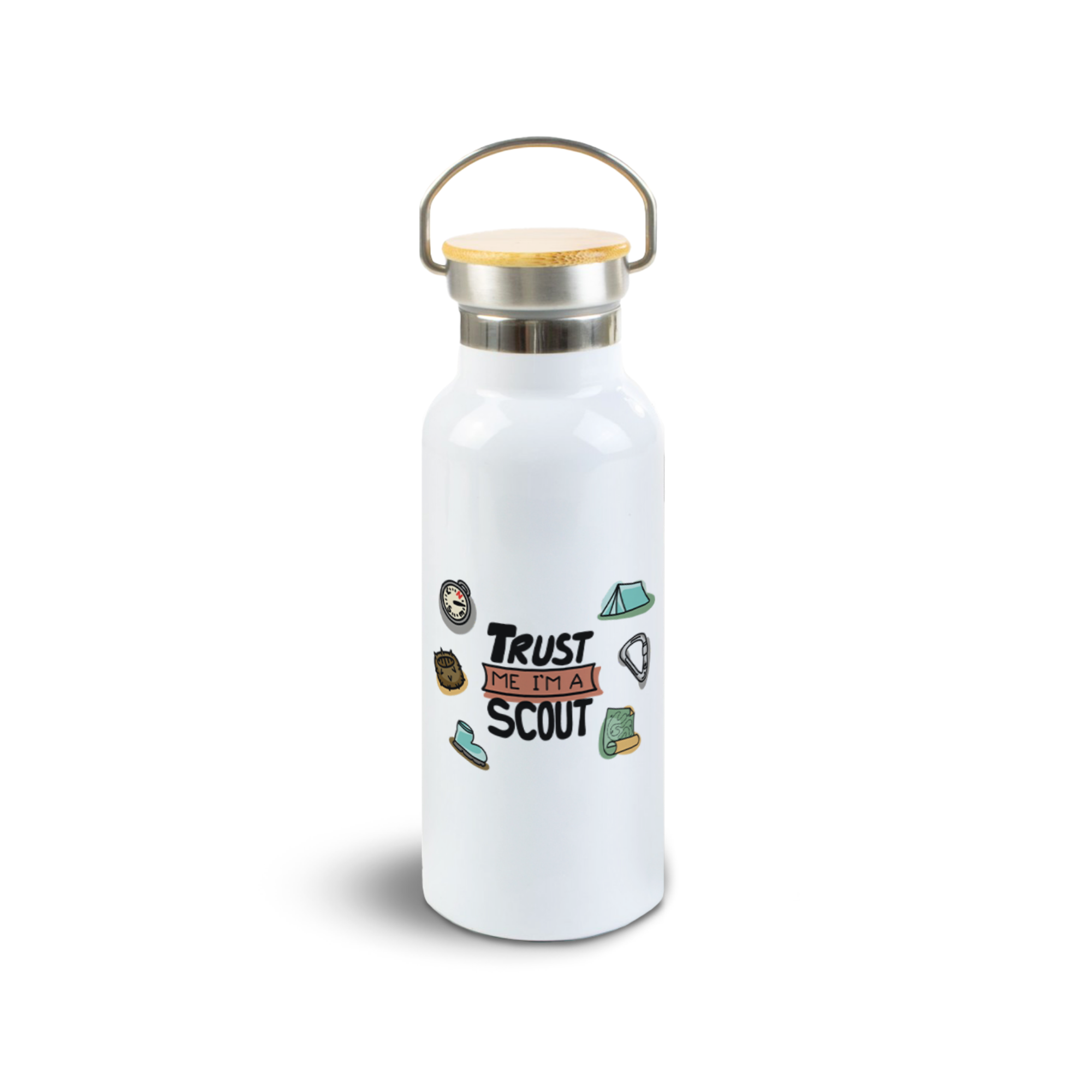 299 sticla din otel inoxidabil ibrik trust me im a scout