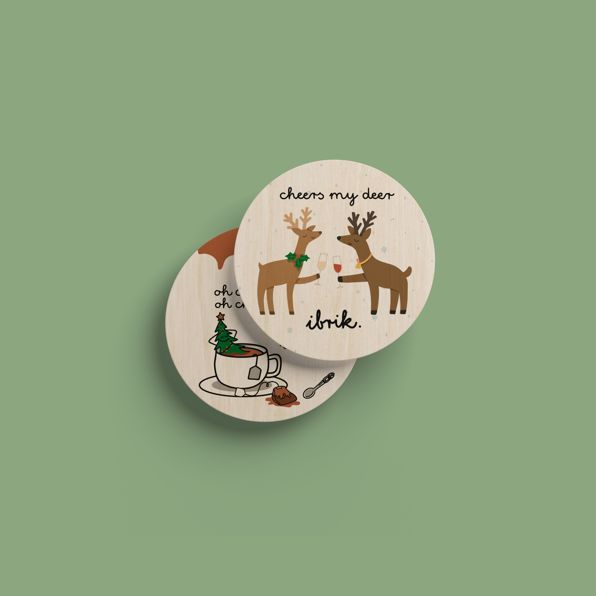 47 coaster ibrik christmas