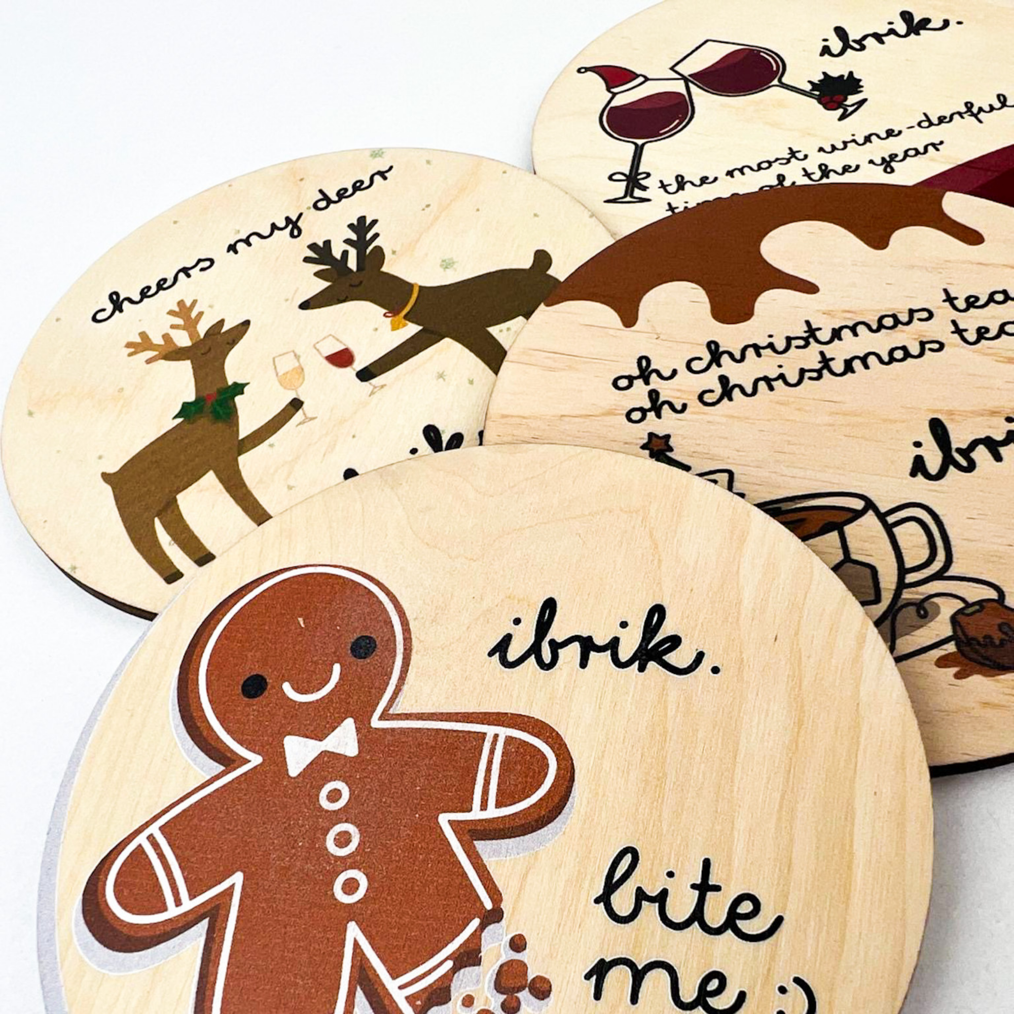 50 coaster ibrik christmas