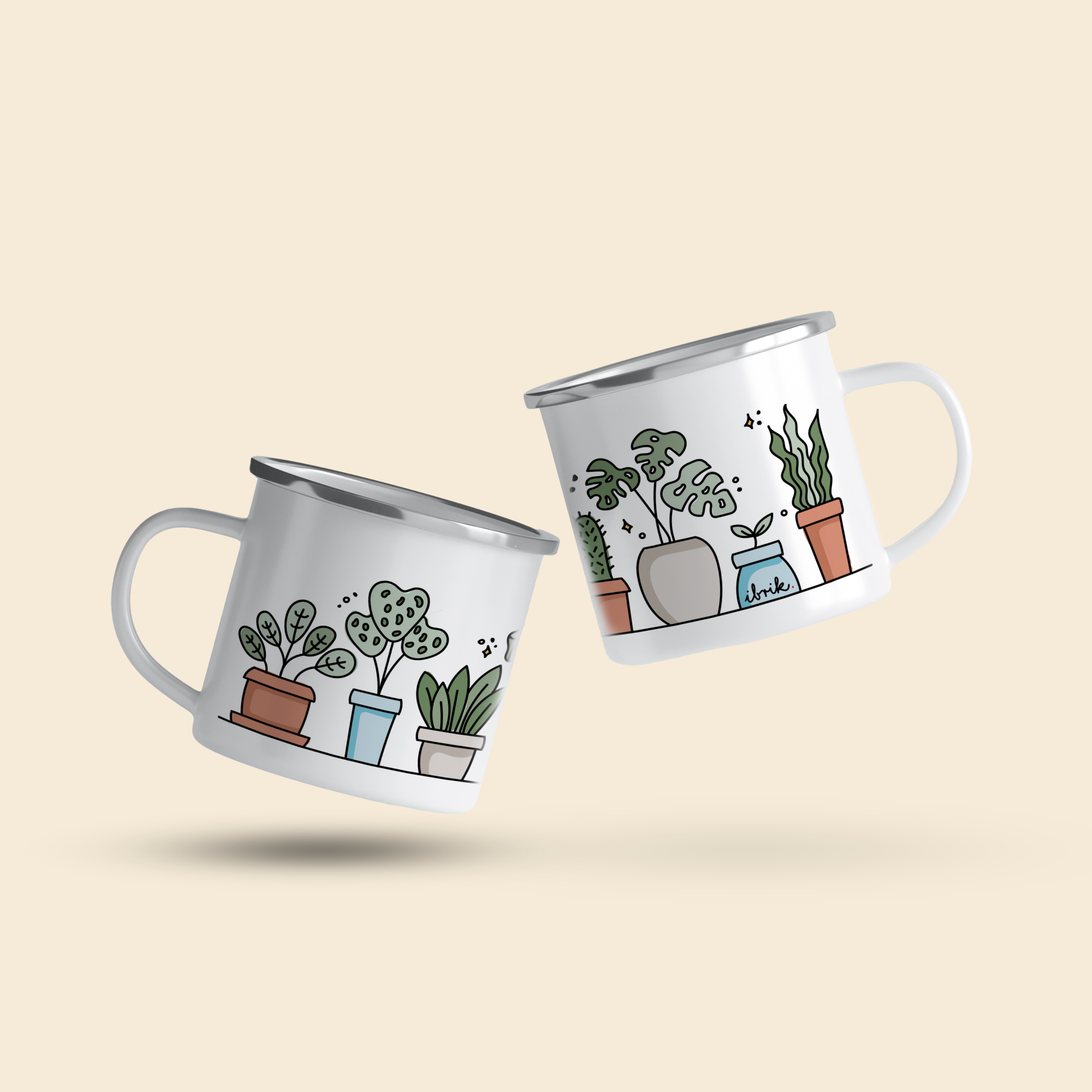 cana emailata ibrik houseplants 1