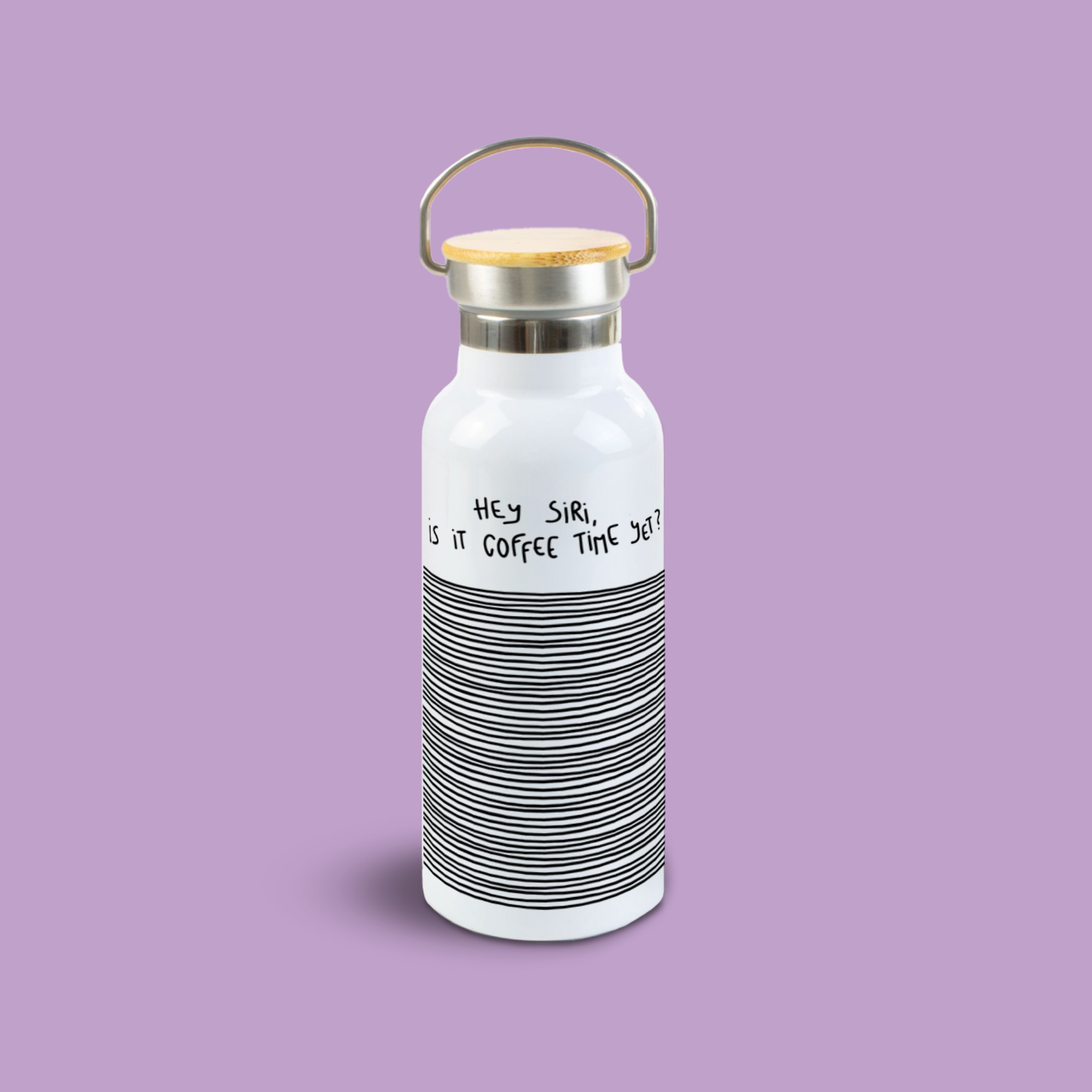 sticla din otel inoxidabil ibrik hey siri is it coffee time yet 2