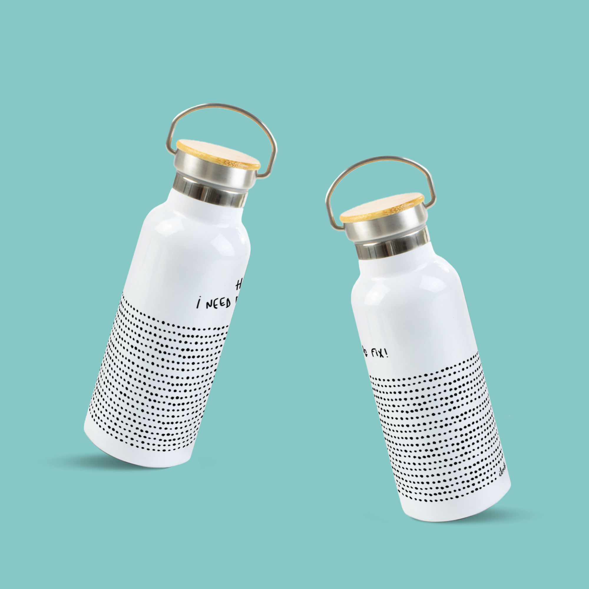 sticla din otel inoxidabil ibrik hey siri morning fix 1