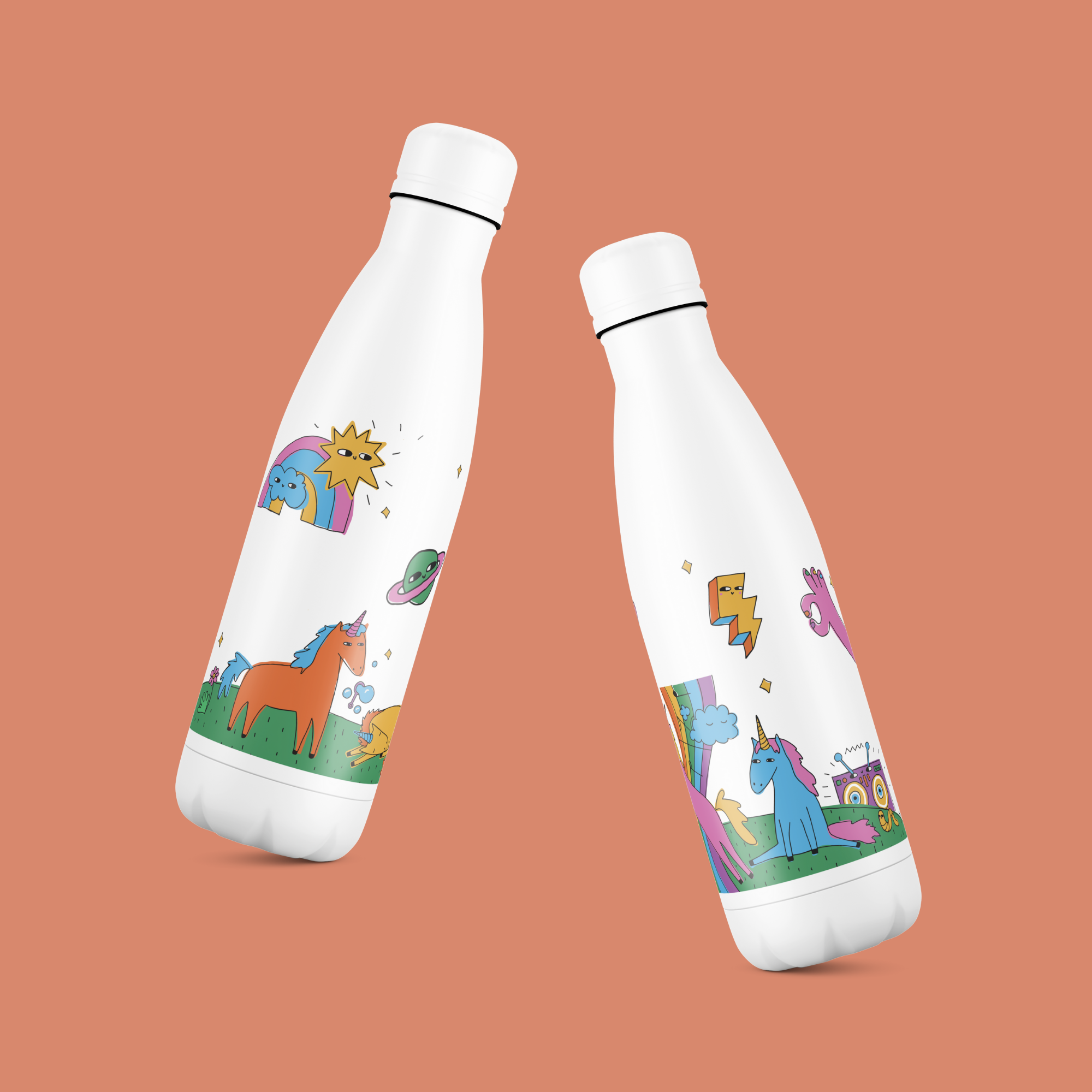 sticla din otel inoxidabil ibrik unicorns 1