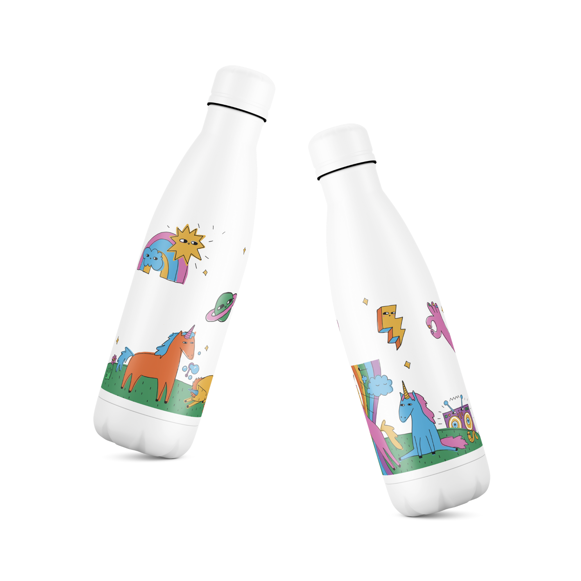 sticla din otel inoxidabil ibrik unicorns 3