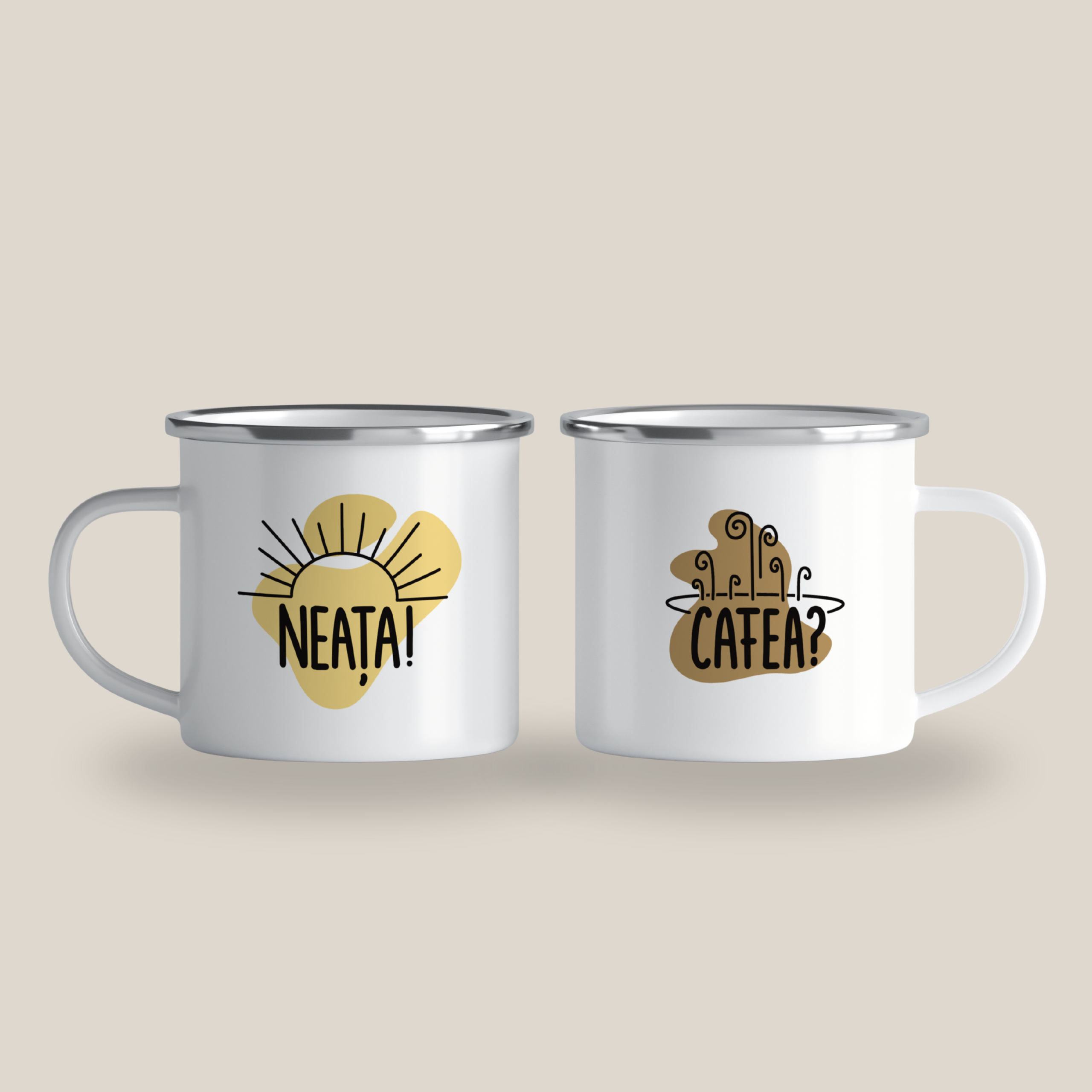 cana emailata neata cafea